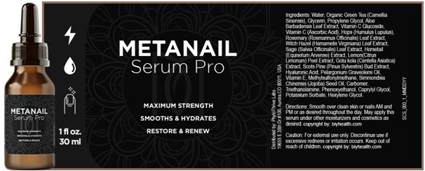 MetanailComplex.com Supplement Facts